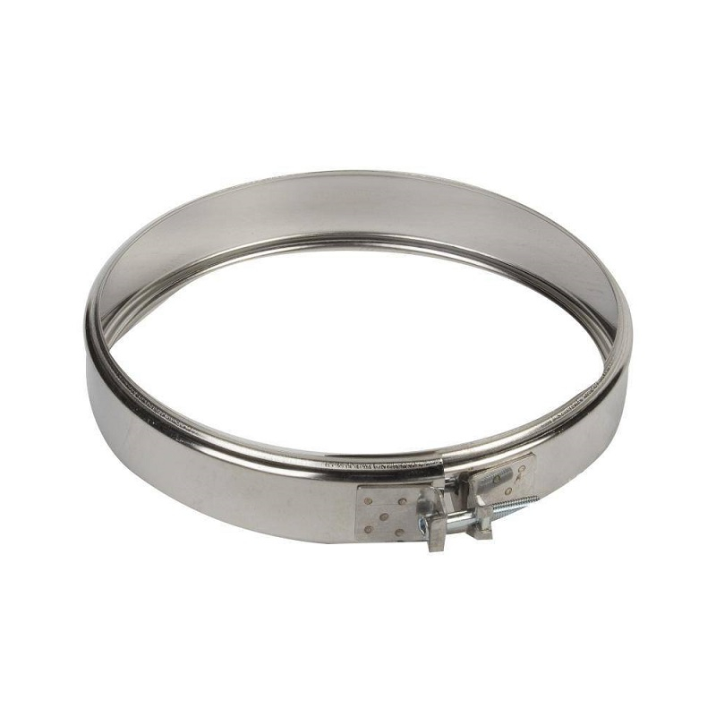 Хомут обжимной, ф 180, AISI 439/0,5мм, h=46мм												